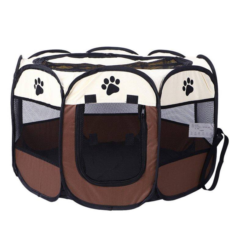 Portable and Foldable Pet Playpen House Playground For Dogs and Cats - Image 9