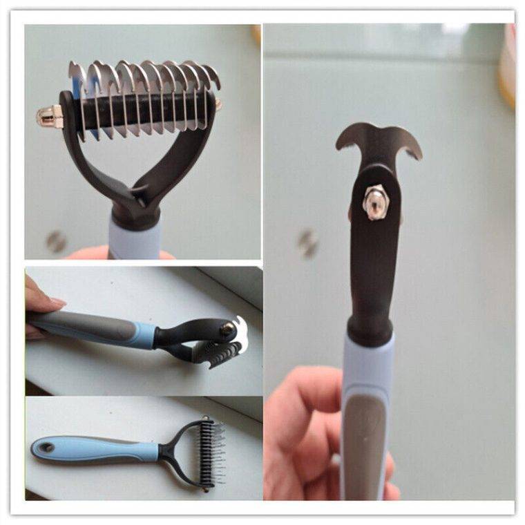 Professional 2-Side Dematting Comb For Dogs Cats - Image 10