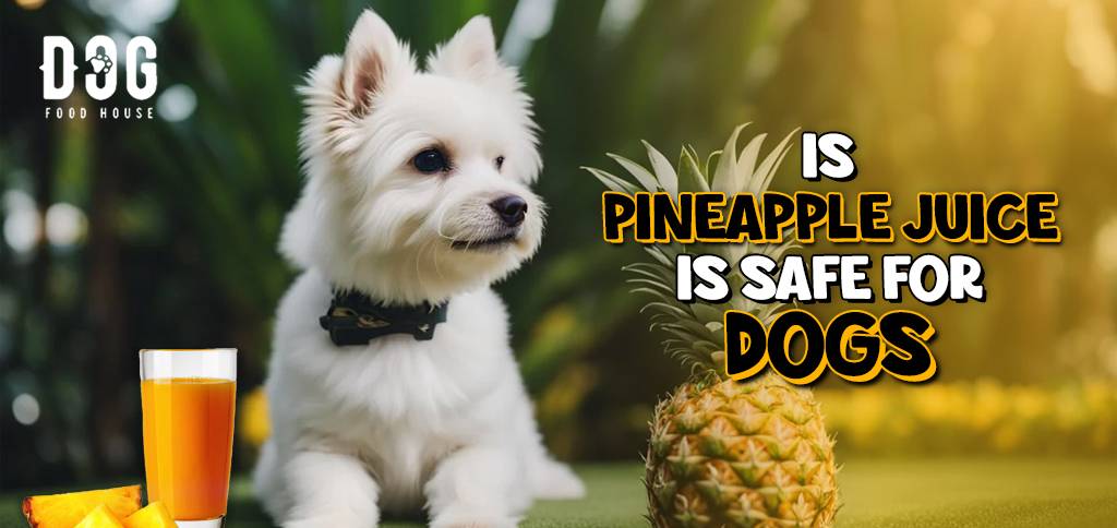 Is pineapple juice is safe for dogs