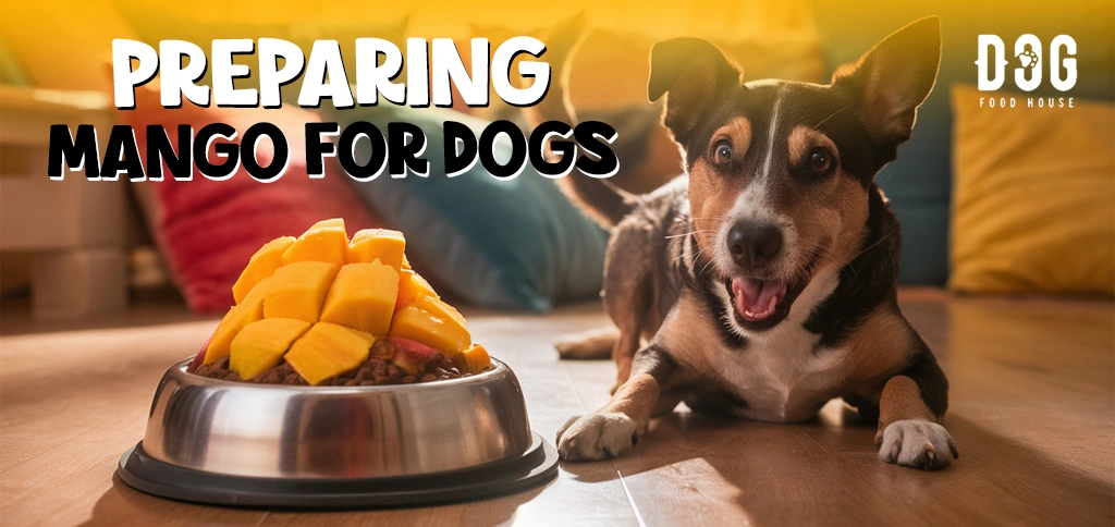 Preparing Mango for Dogs