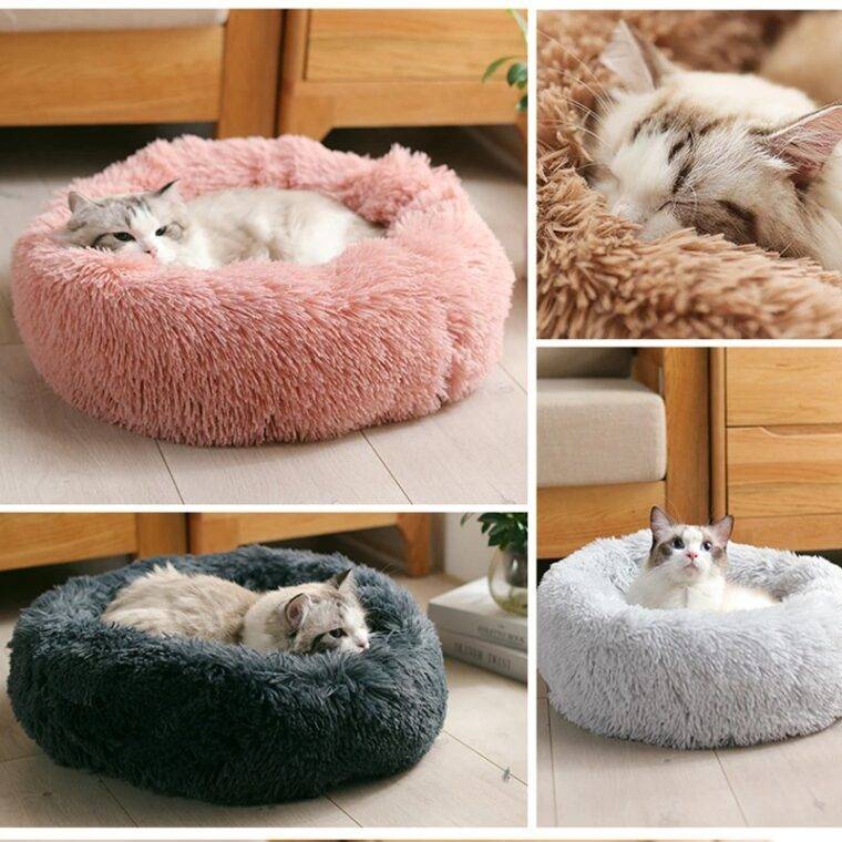 Ultra-Soft Plush Dog Bed – Washable, Cozy & Deep Sleep Nest for Pets ✨ - Image 4