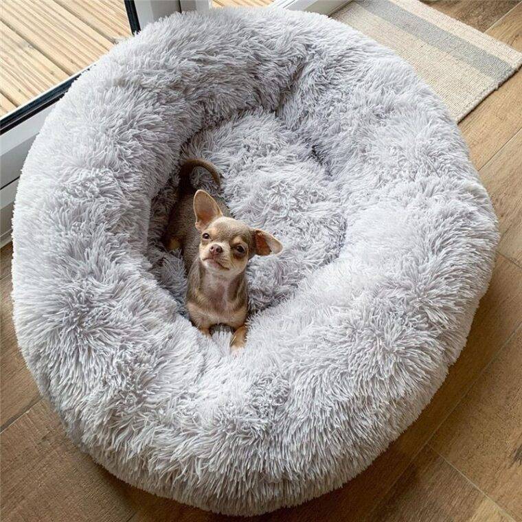 Ultra-Soft Plush Dog Bed – Washable, Cozy & Deep Sleep Nest for Pets ✨ - Image 2